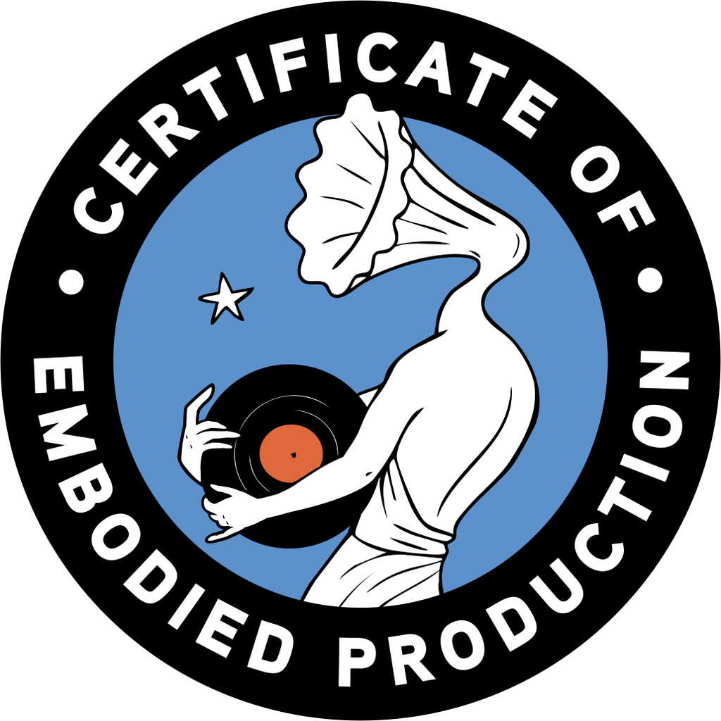 Certificate of Embodied Production mark